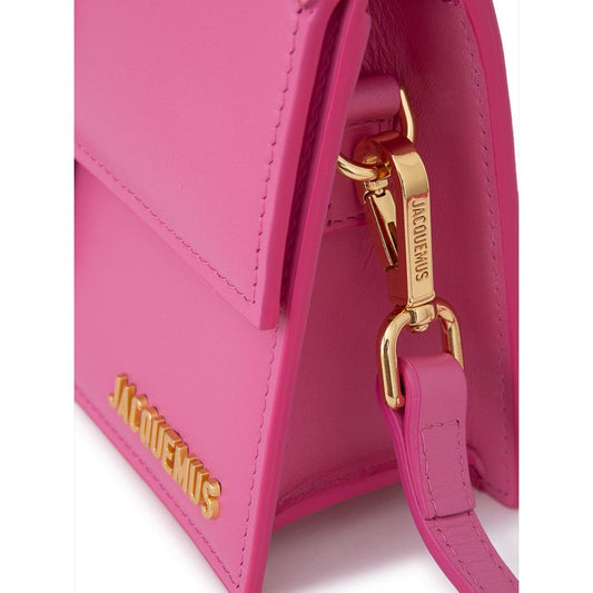 Jacquemus Pink Leather Handbag - ModeMagneet