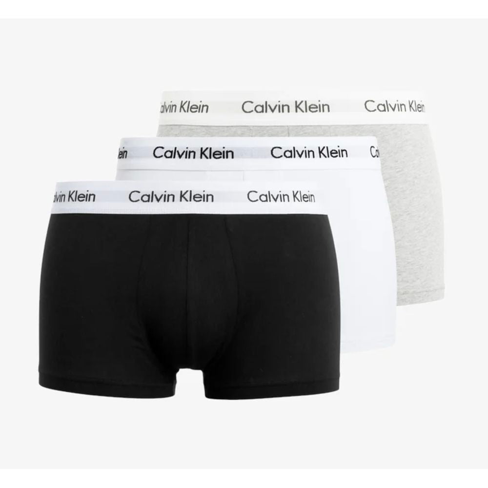 Calvin Klein Sleek Multicolor Cotton Underwear Trio