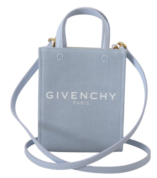 Givenchy Chic Cloud Blue Baumwoll-Minitasche