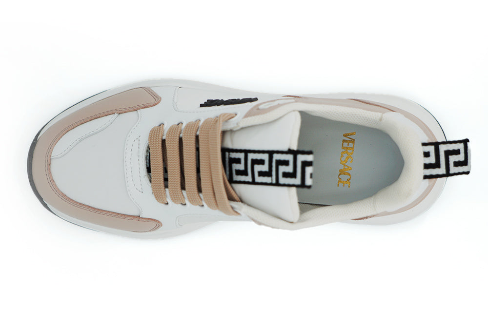 Puderrosa Splendor-Sneaker von Versace